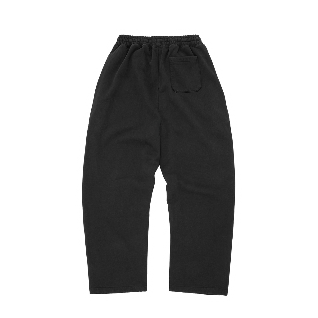 GIAPPONESE OPEN HEM SWEATPANT [BLACK] CRTZRTW