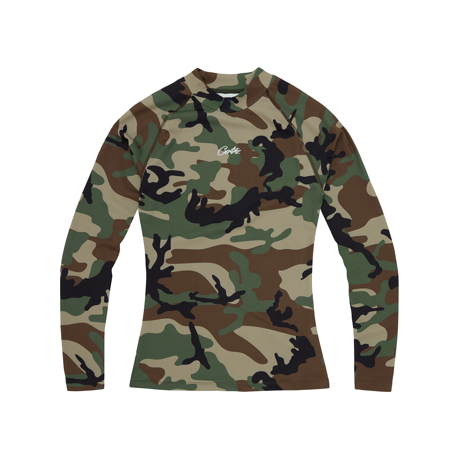 Corteiz LITEWORK COMPRESSION TOP [WOODLAND CAMO] CRTZRTW