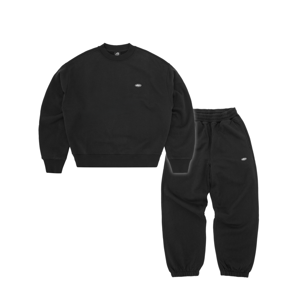 MINI ISLAND CREWNECK TRACKSUIT [BLACK] CRTZRTW