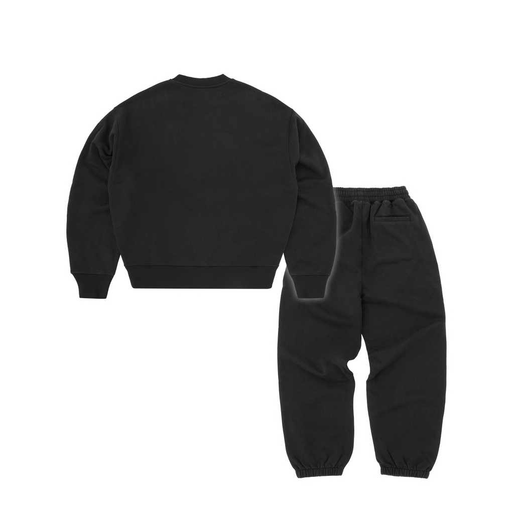 MINI ISLAND CREWNECK TRACKSUIT [BLACK] CRTZRTW