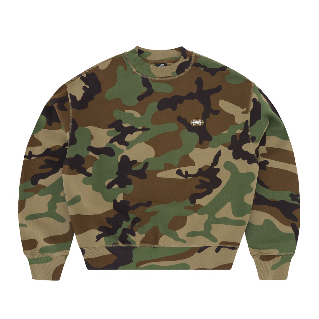 MINI ISLAND CREWNECK [WOODLAND CAMO] CRTZRTW