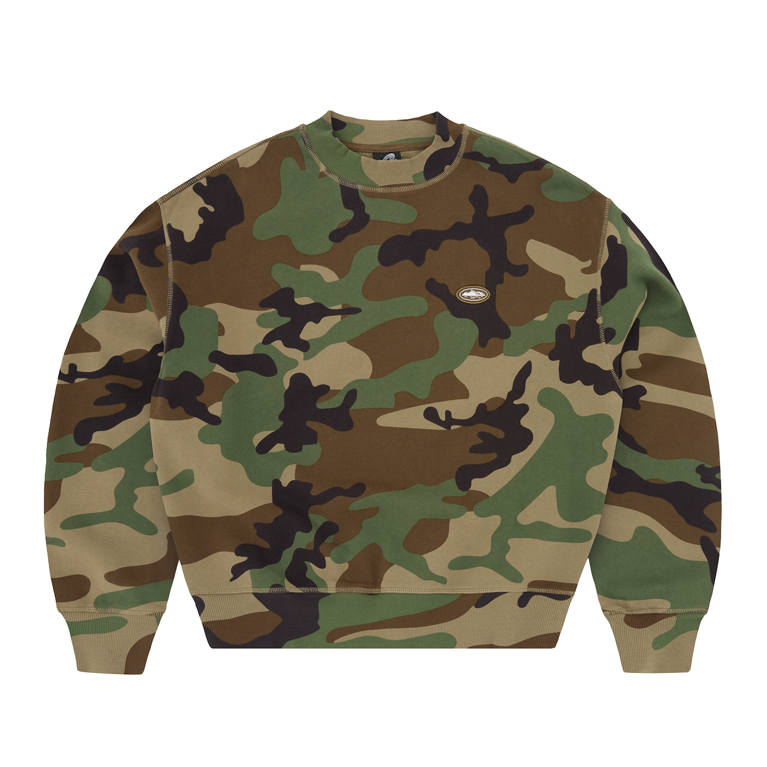 MINI ISLAND CREWNECK [WOODLAND CAMO] CRTZRTW
