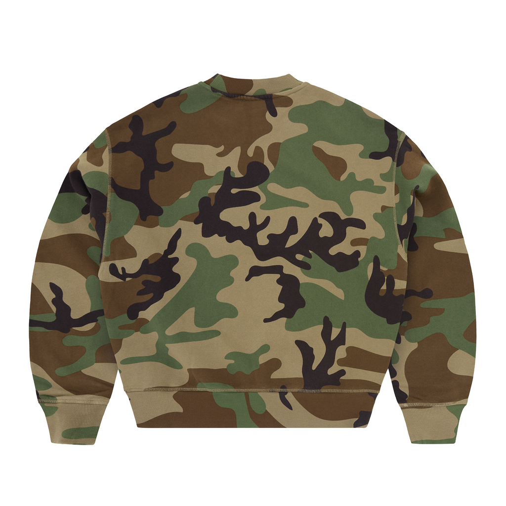 MINI ISLAND CREWNECK [WOODLAND CAMO] CRTZRTW
