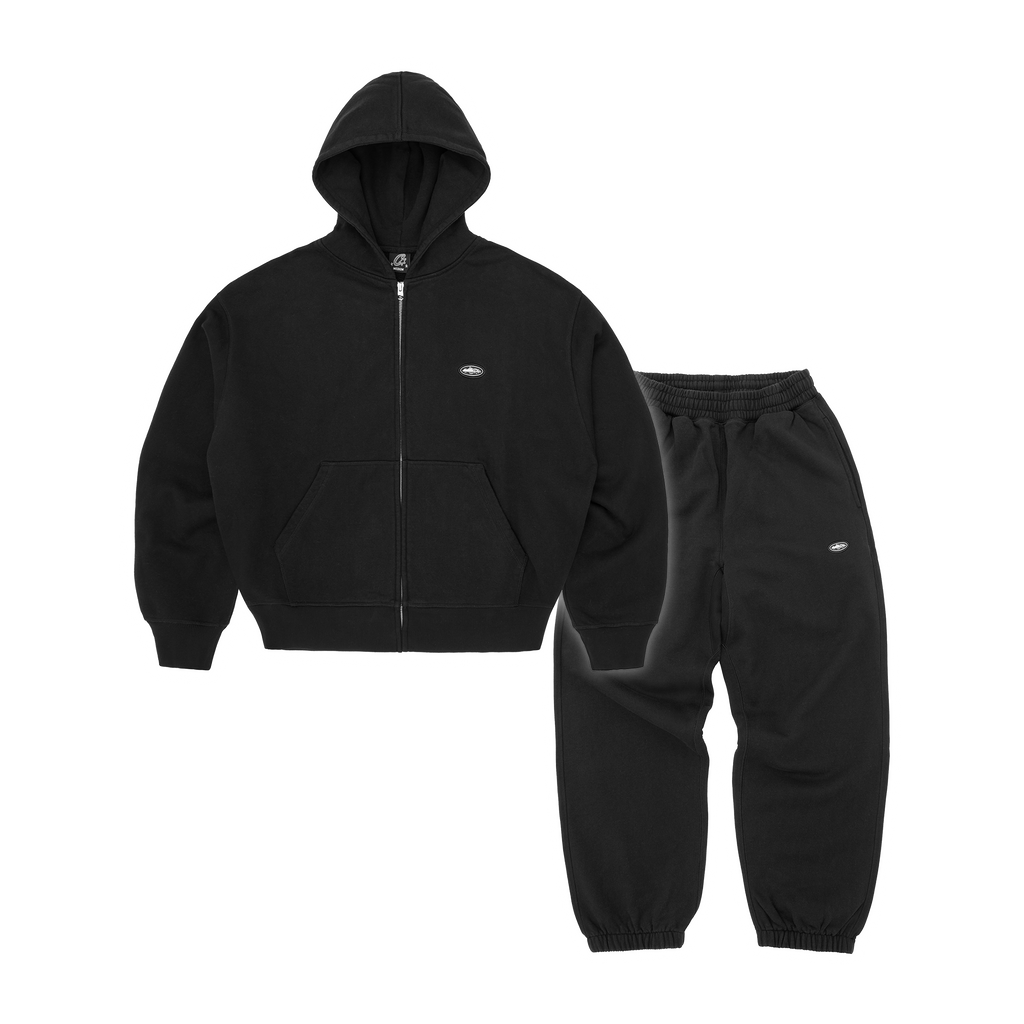 MINI ISLAND HOODIE TRACKSUIT [BLACK] CRTZRTW