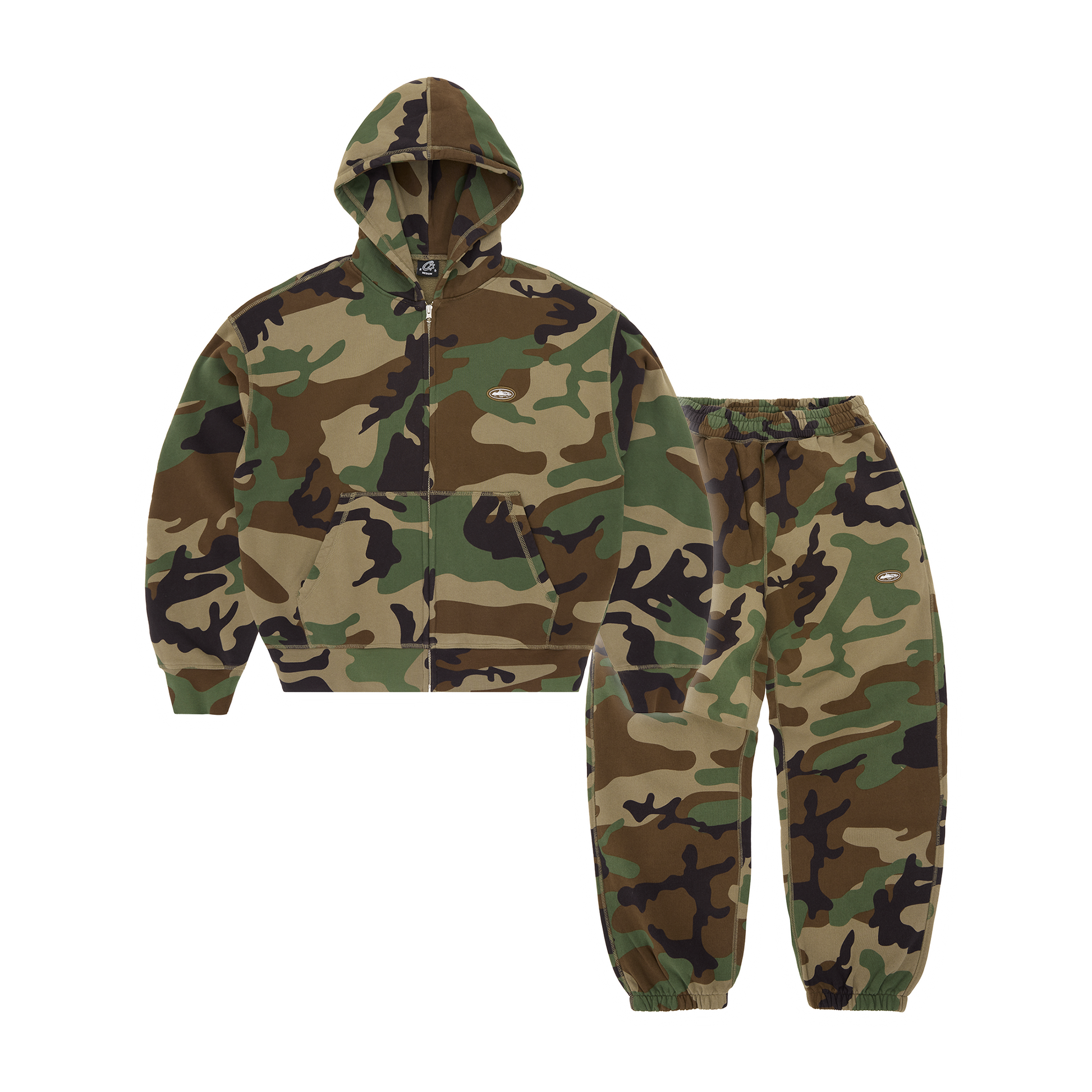 MINI ISLAND HOODIE TRACKSUIT [WOODLAND CAMO] CRTZRTW