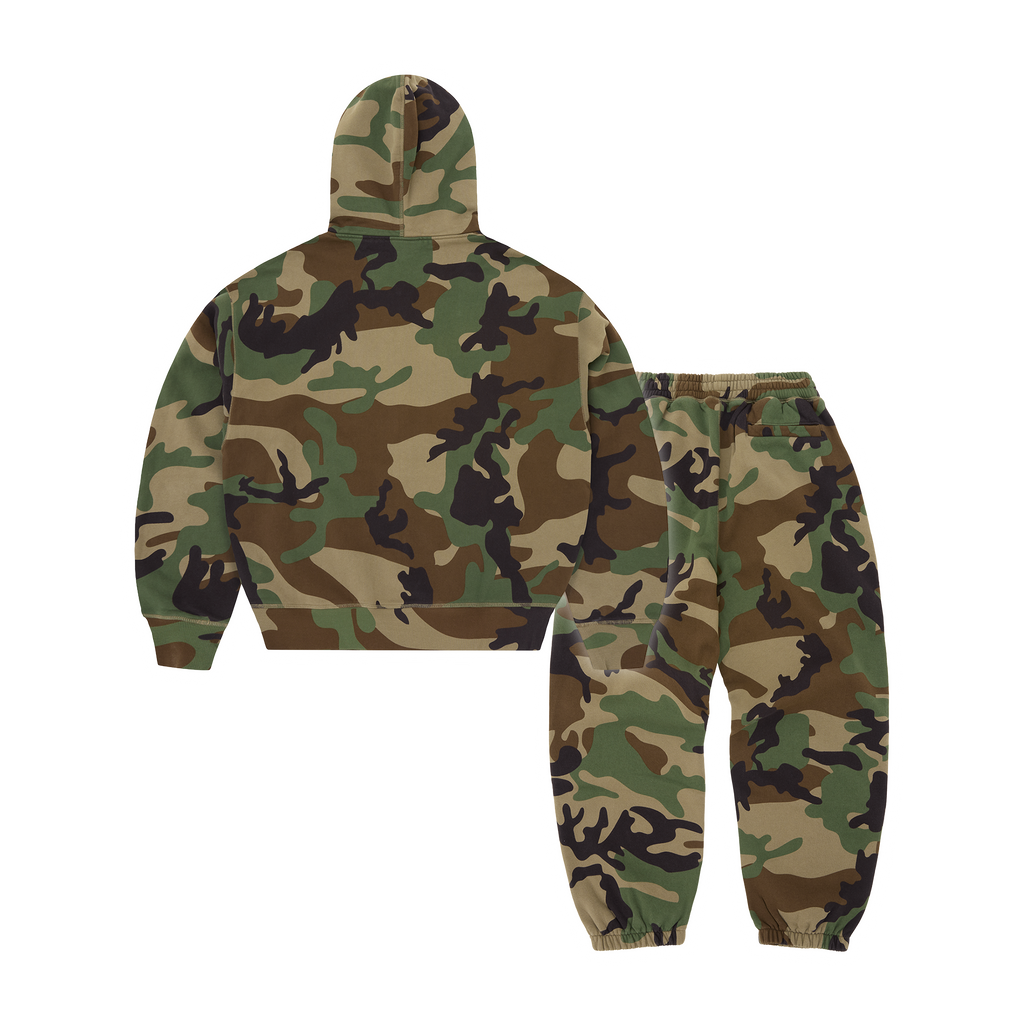 MINI ISLAND HOODIE TRACKSUIT [WOODLAND CAMO] CRTZRTW