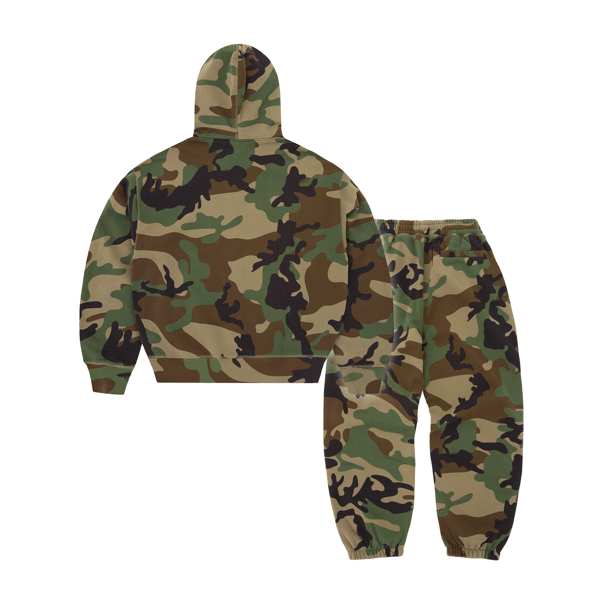 MINI ISLAND HOODIE TRACKSUIT [WOODLAND CAMO] CRTZRTW