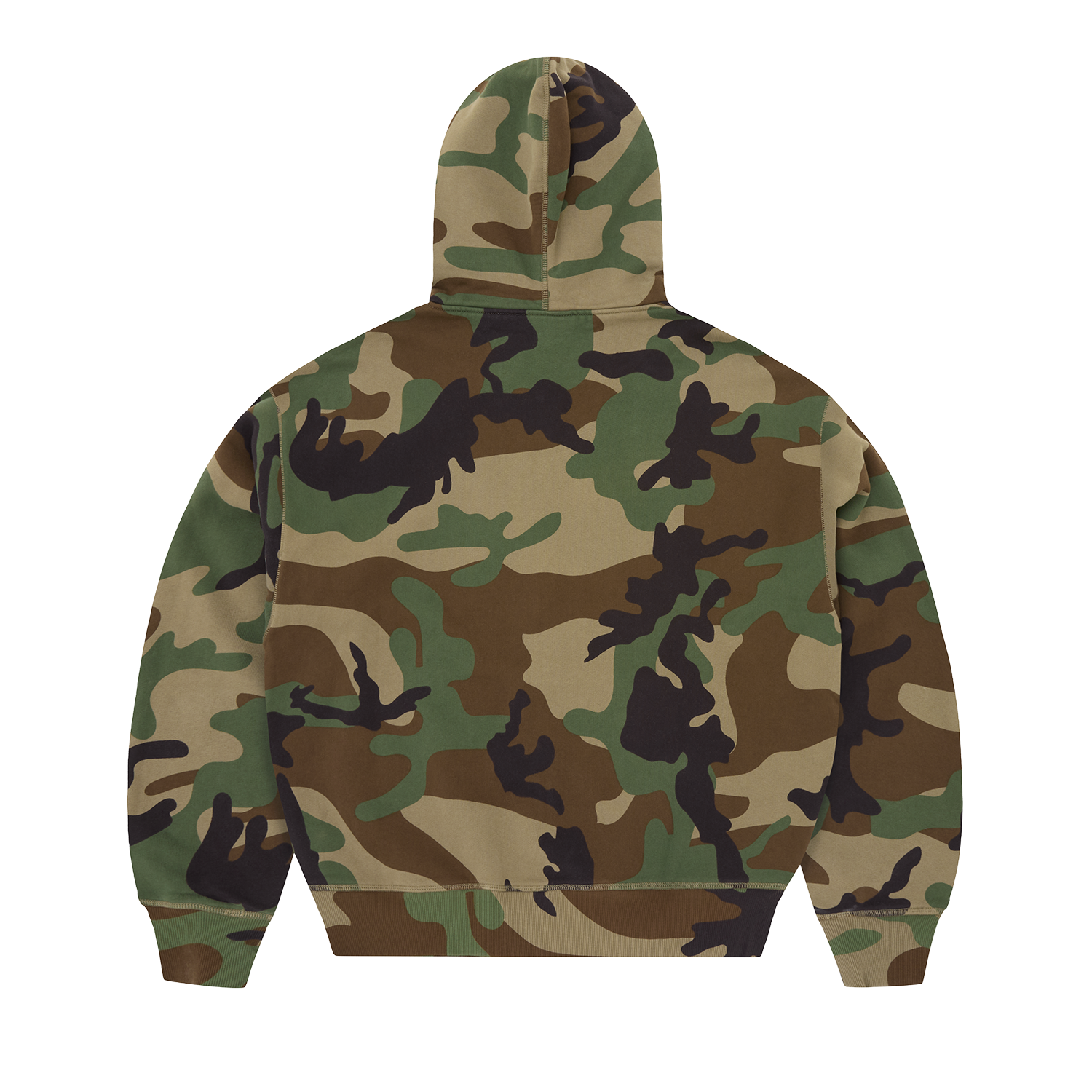 MINI ISLAND ZIP HOODIE [WOODLAND CAMO] CRTZRTW