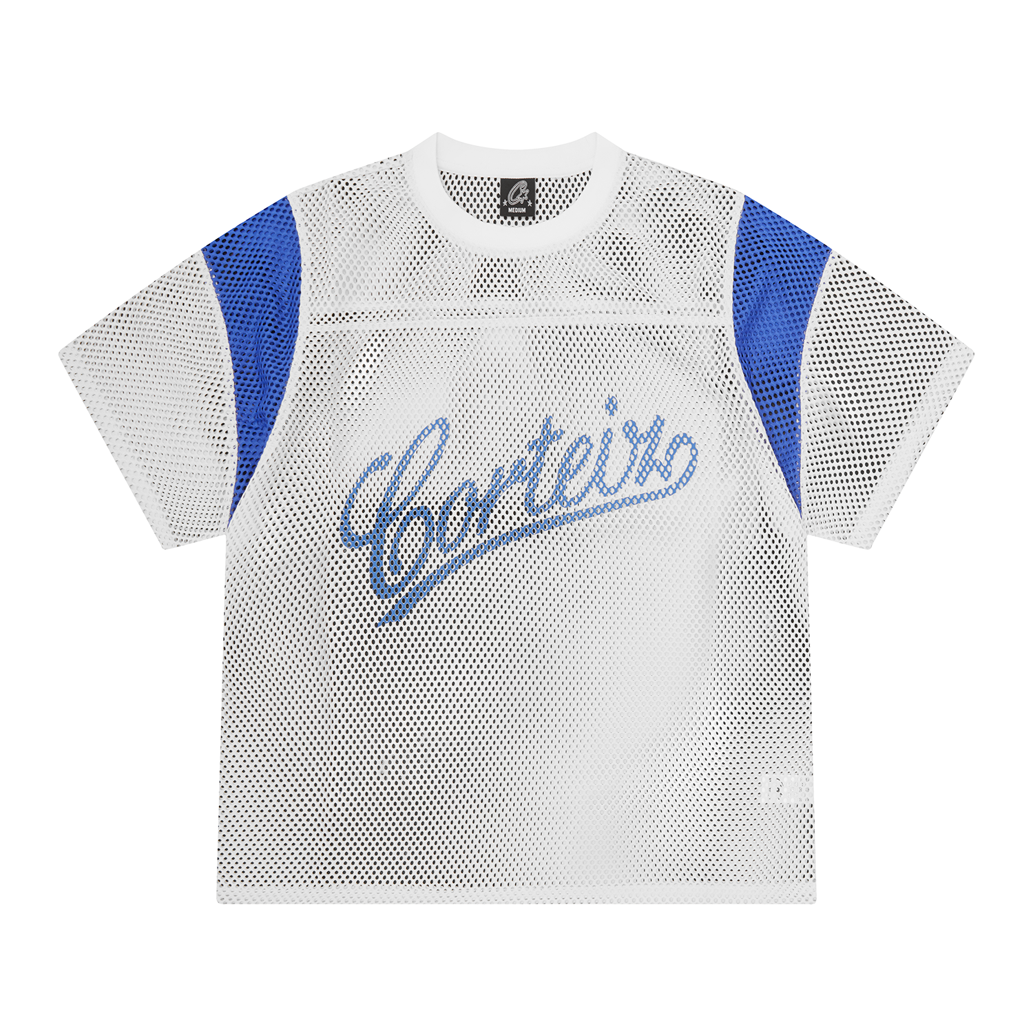 OPEN MESH PANEL JERSEY [WHITE/BLUE] CRTZRTW