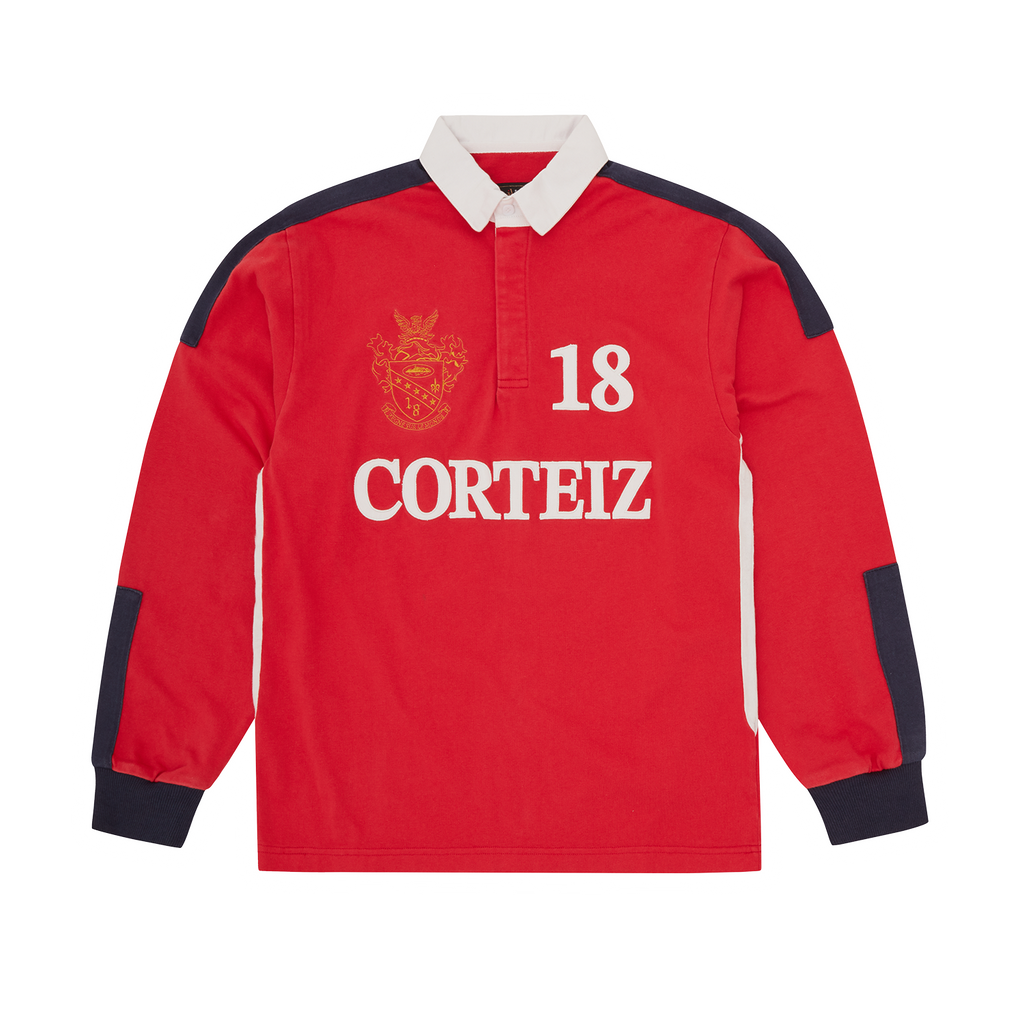 PANELLED RUGBY [RED] CRTZRTW