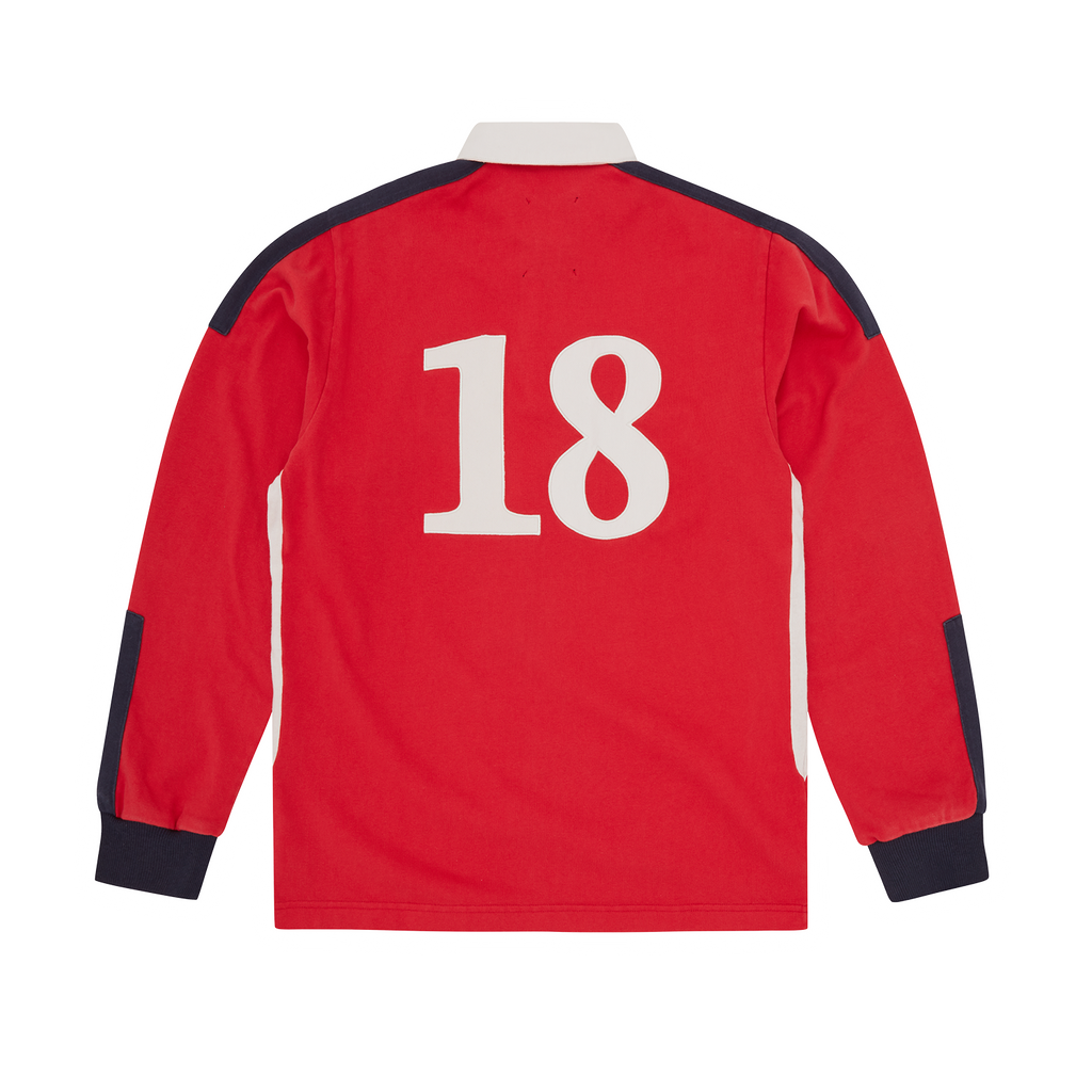 PANELLED RUGBY [RED] CRTZRTW