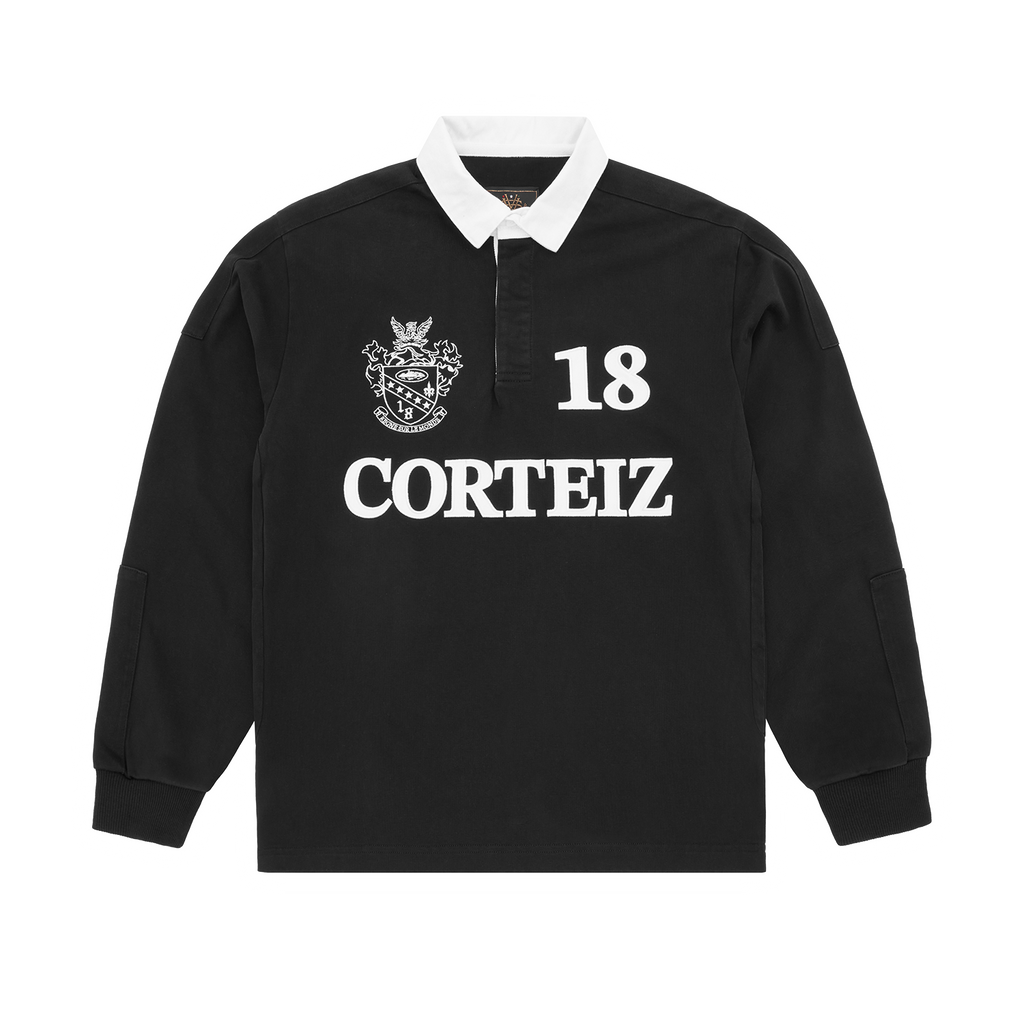 PANELLED RUGBY [BLACK] CRTZRTW