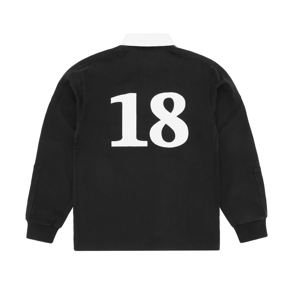 PANELLED RUGBY [BLACK] CRTZRTW
