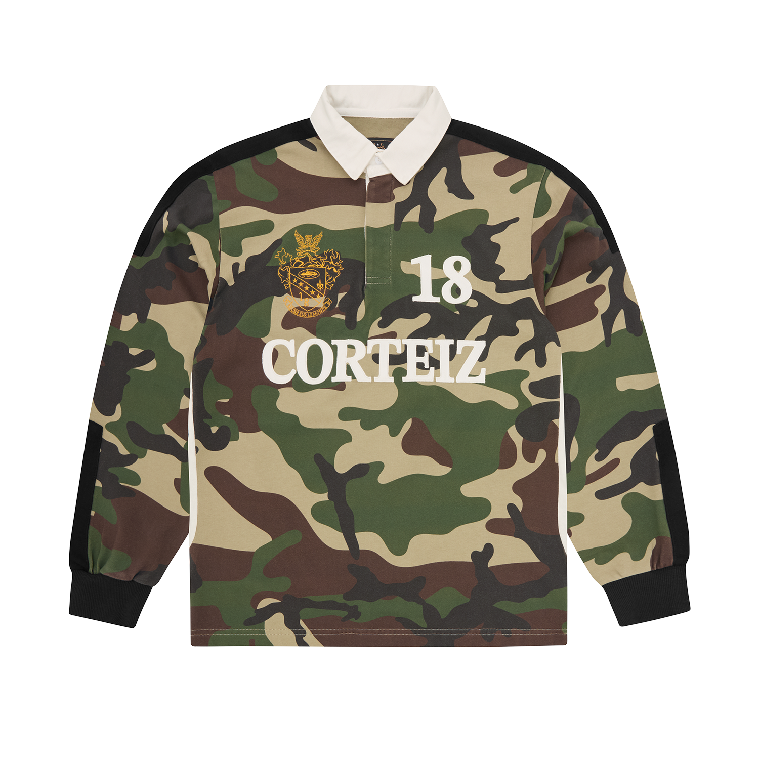 PANELLED RUGBY [WOODLAND CAMO] CRTZRTW