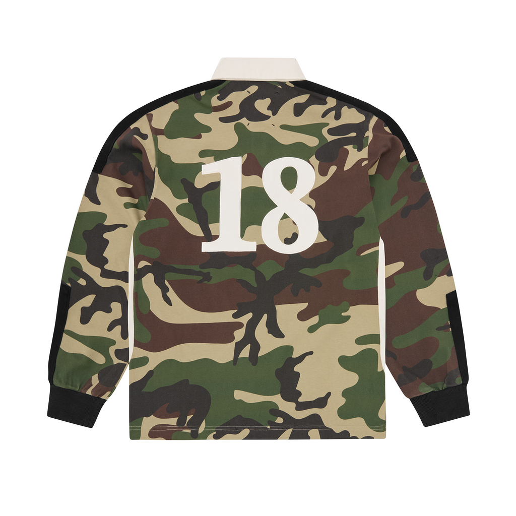 PANELLED RUGBY [WOODLAND CAMO] CRTZRTW