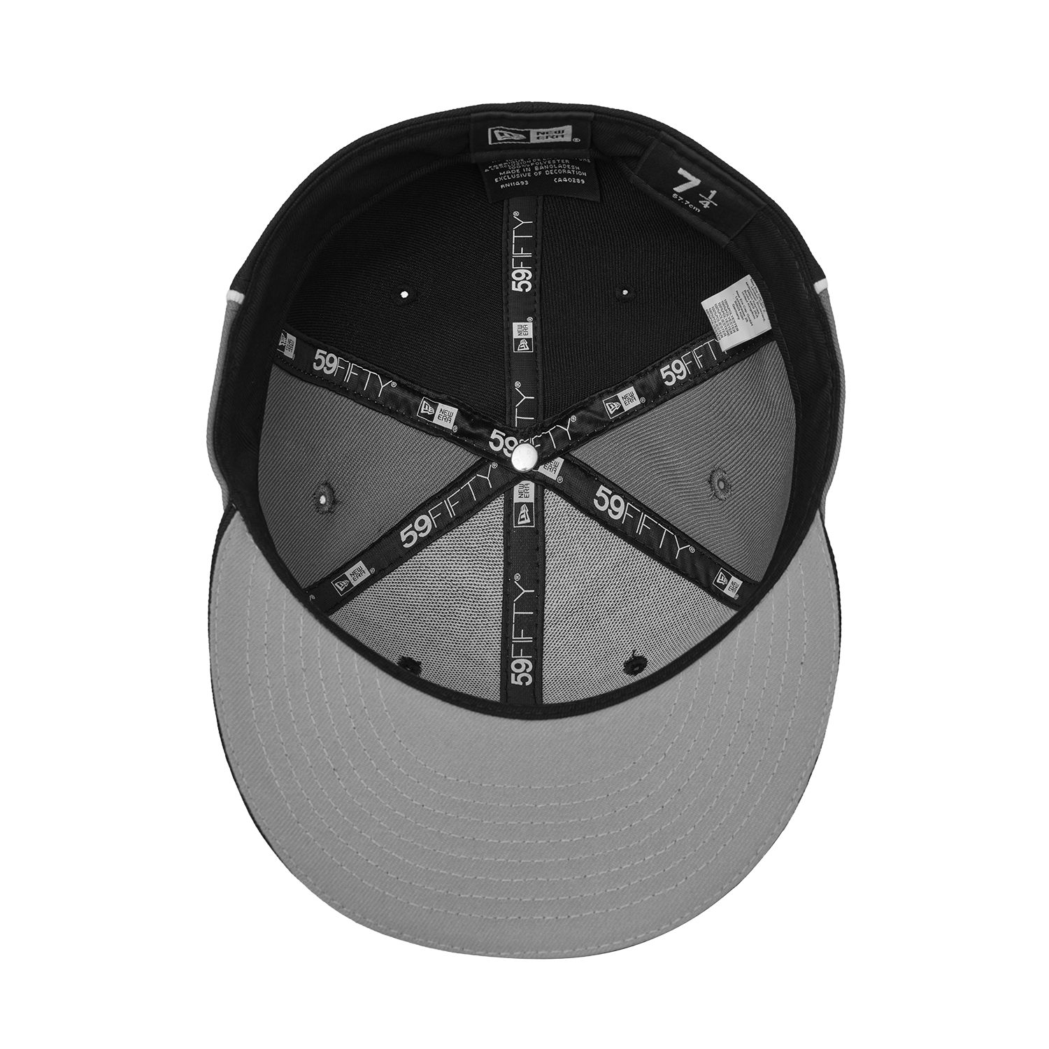 PIRATE RADIO NEW ERA FITTED CAP [BLACK/GREY] CRTZRTW