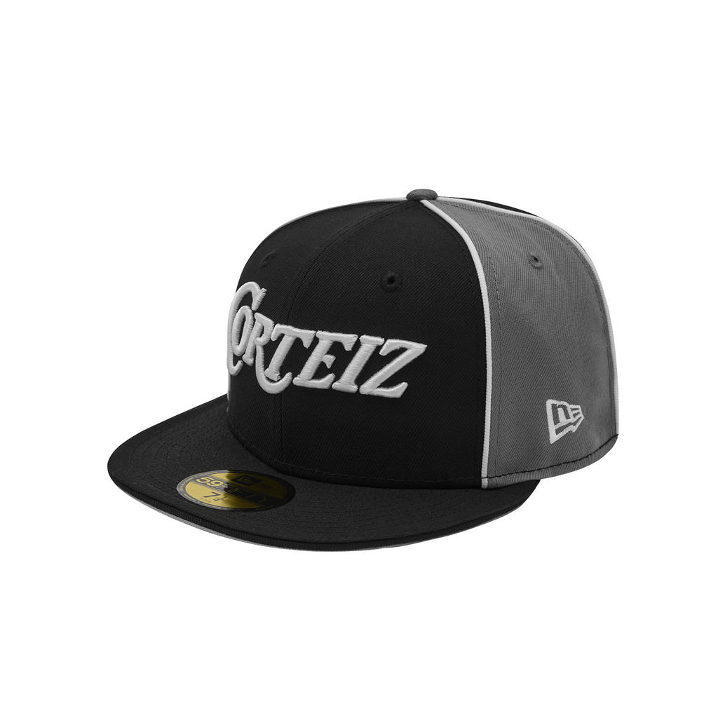 PIRATE RADIO NEW ERA FITTED CAP [BLACK/GREY] CRTZRTW