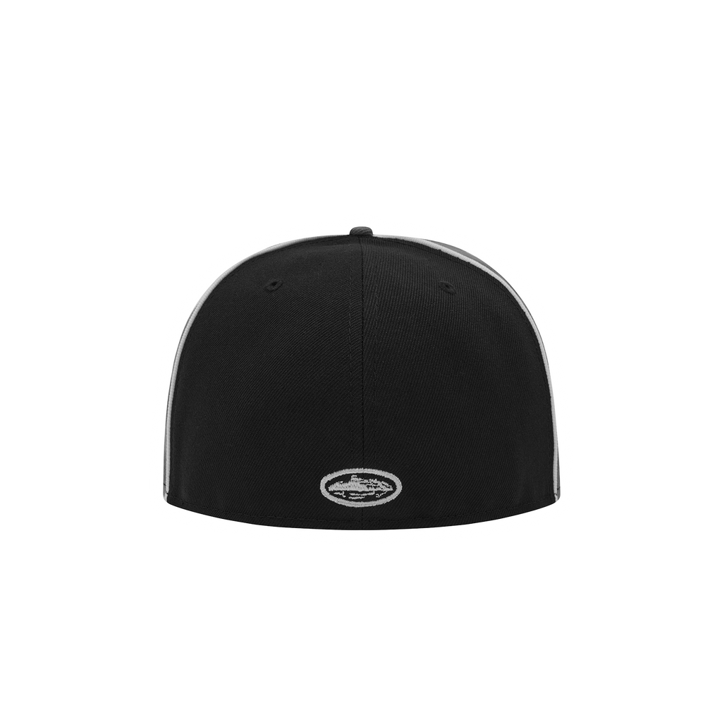 PIRATE RADIO NEW ERA FITTED CAP [BLACK/GREY] CRTZRTW