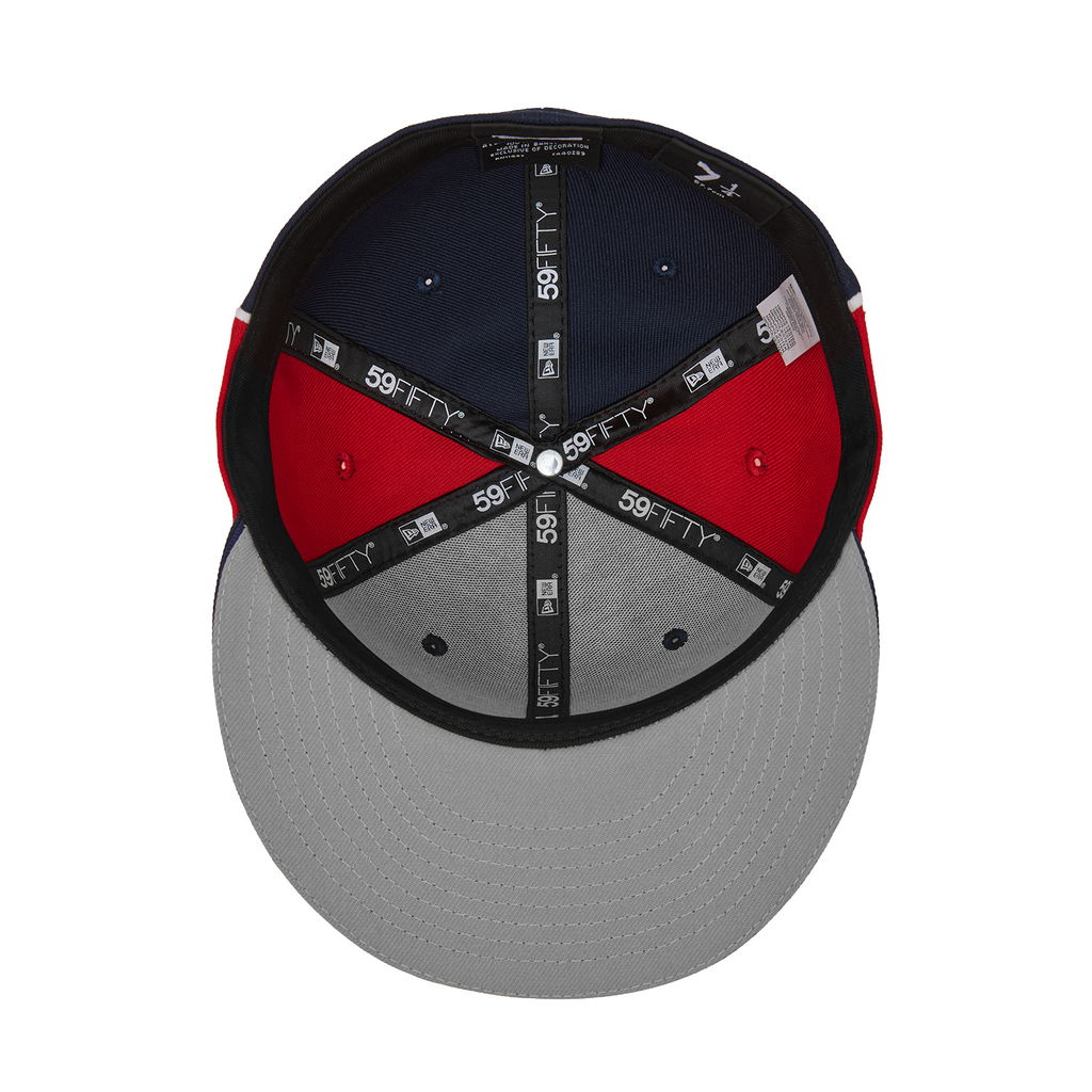 PIRATE RADIO NEW ERA FITTED CAP [NAVY/RED] CRTZRTW
