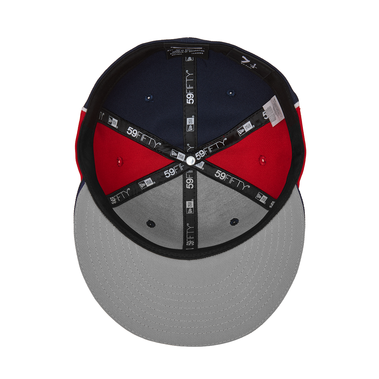 PIRATE RADIO NEW ERA FITTED CAP [NAVY/RED] CRTZRTW