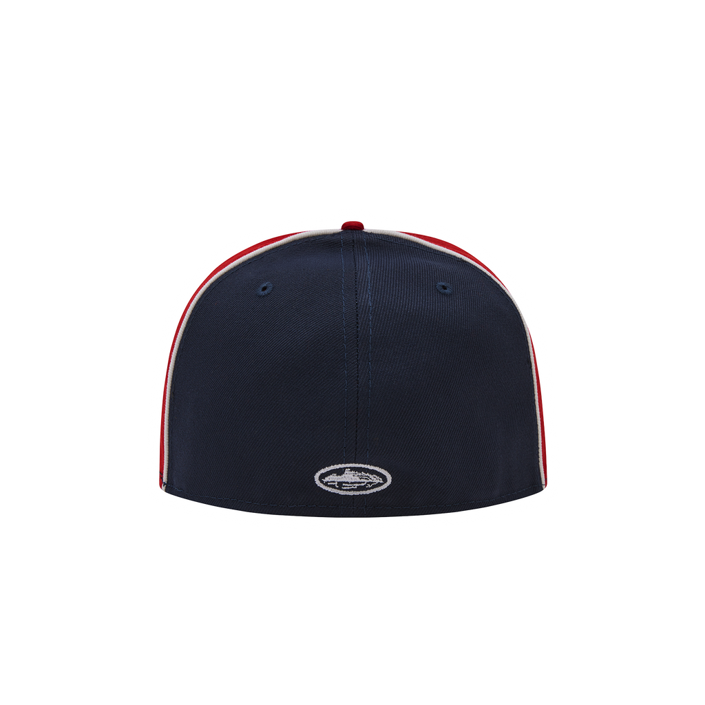 PIRATE RADIO NEW ERA FITTED CAP [NAVY/RED] CRTZRTW