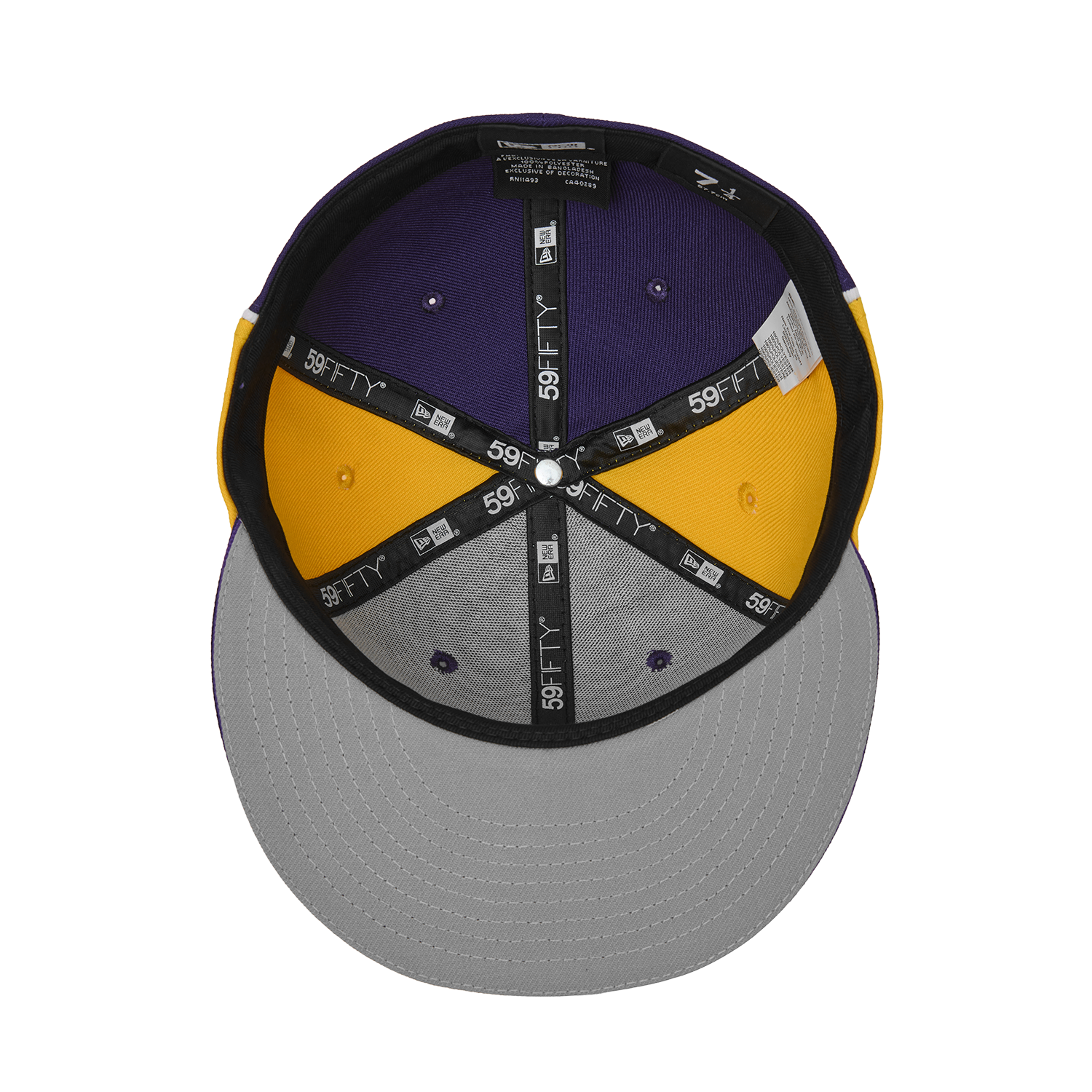 PIRATE RADIO NEW ERA FITTED CAP [PURPLE/GOLD] CRTZRTW