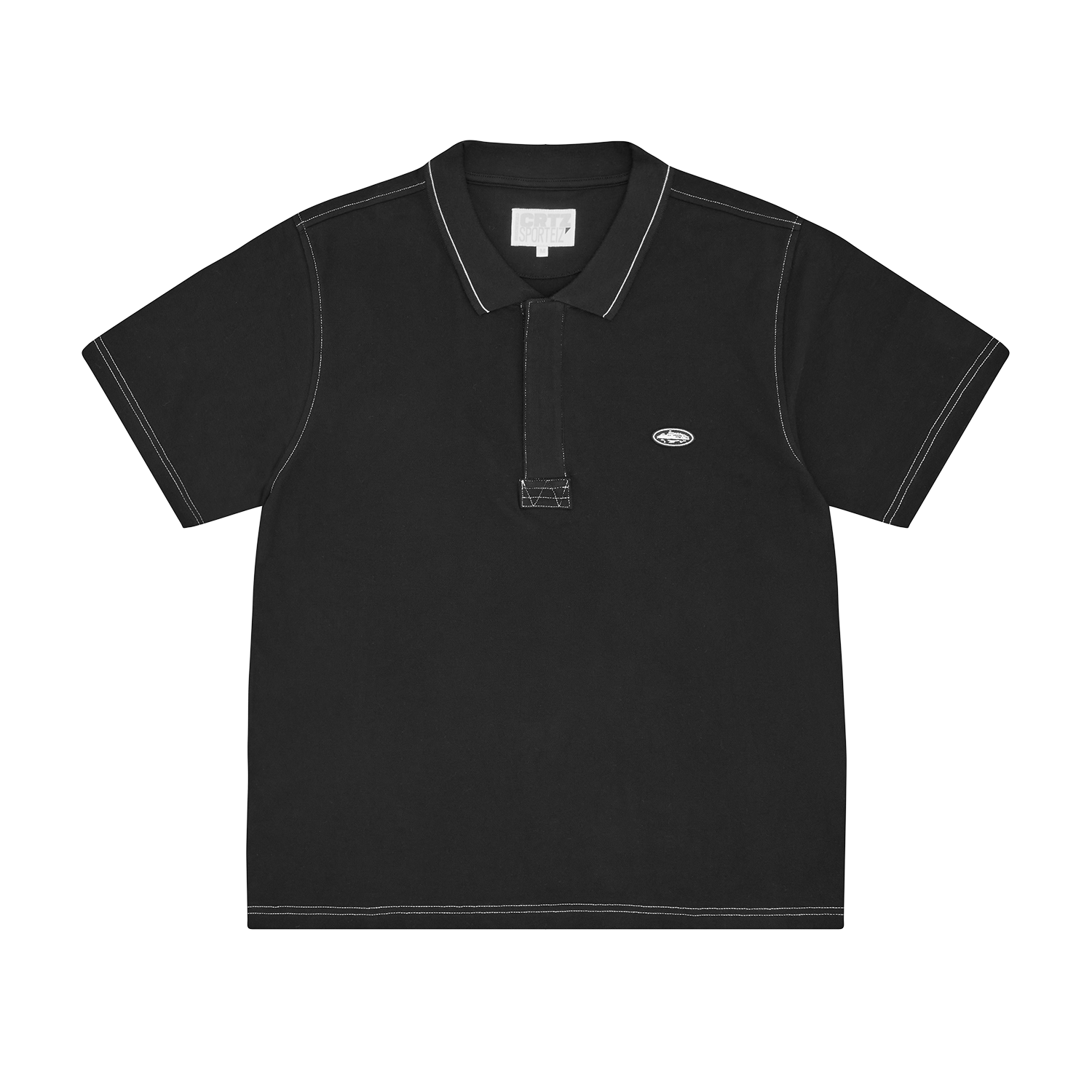 ISLAND POLO SHIRT [BLACK] CRTZRTW