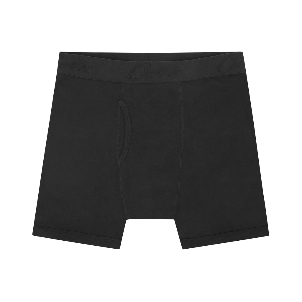 Corteiz BLACK TONAL ALLSTARZ BOXERS [3 PACK] CRTZRTW