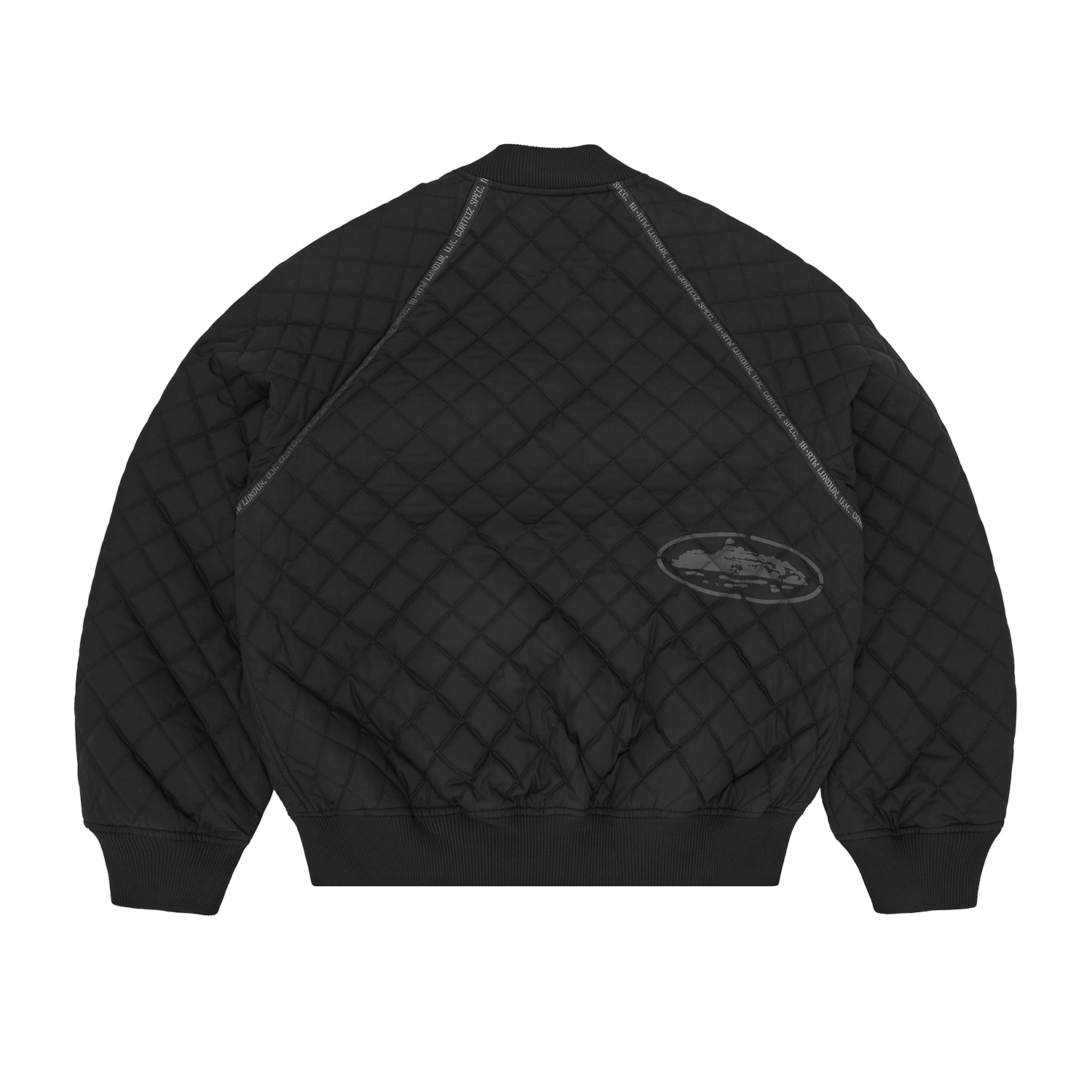 QUILTED EXCHANGE BOMBER [BLACK] CRTZRTW
