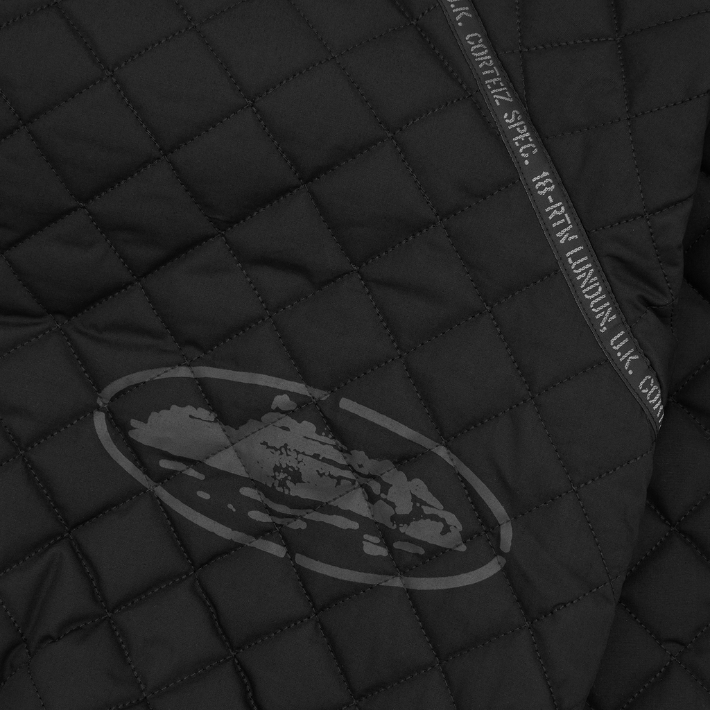 QUILTED EXCHANGE BOMBER [BLACK] CRTZRTW
