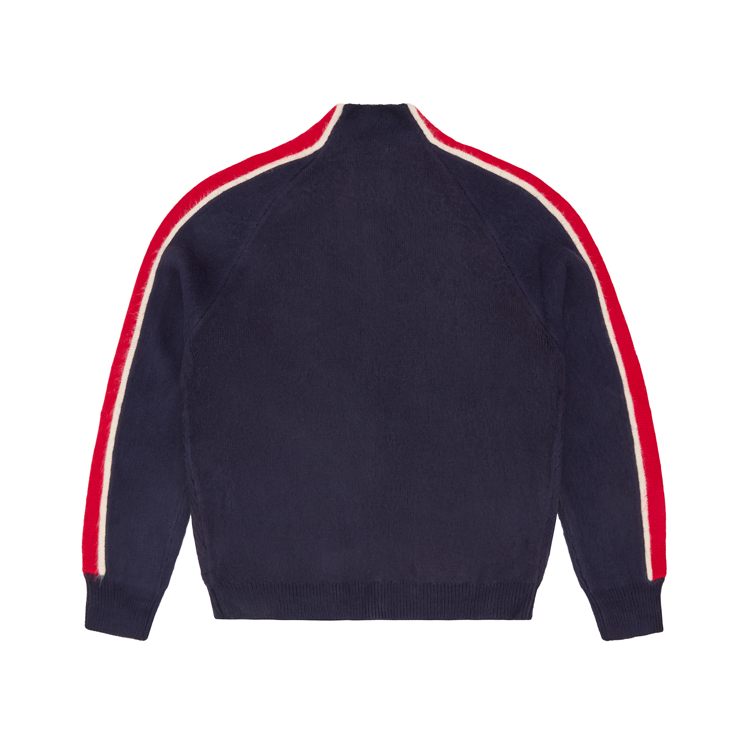 MULTI STRIPE KNIT ZIP UP [NAVY] CRTZRTW