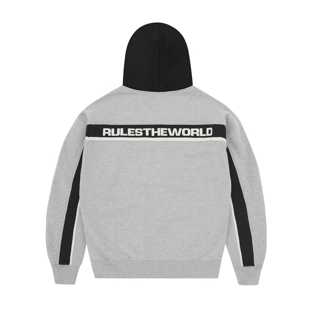 RIBBED SPORTEIZ ZIP HOODIE [HEATHER GREY] CRTZRTW