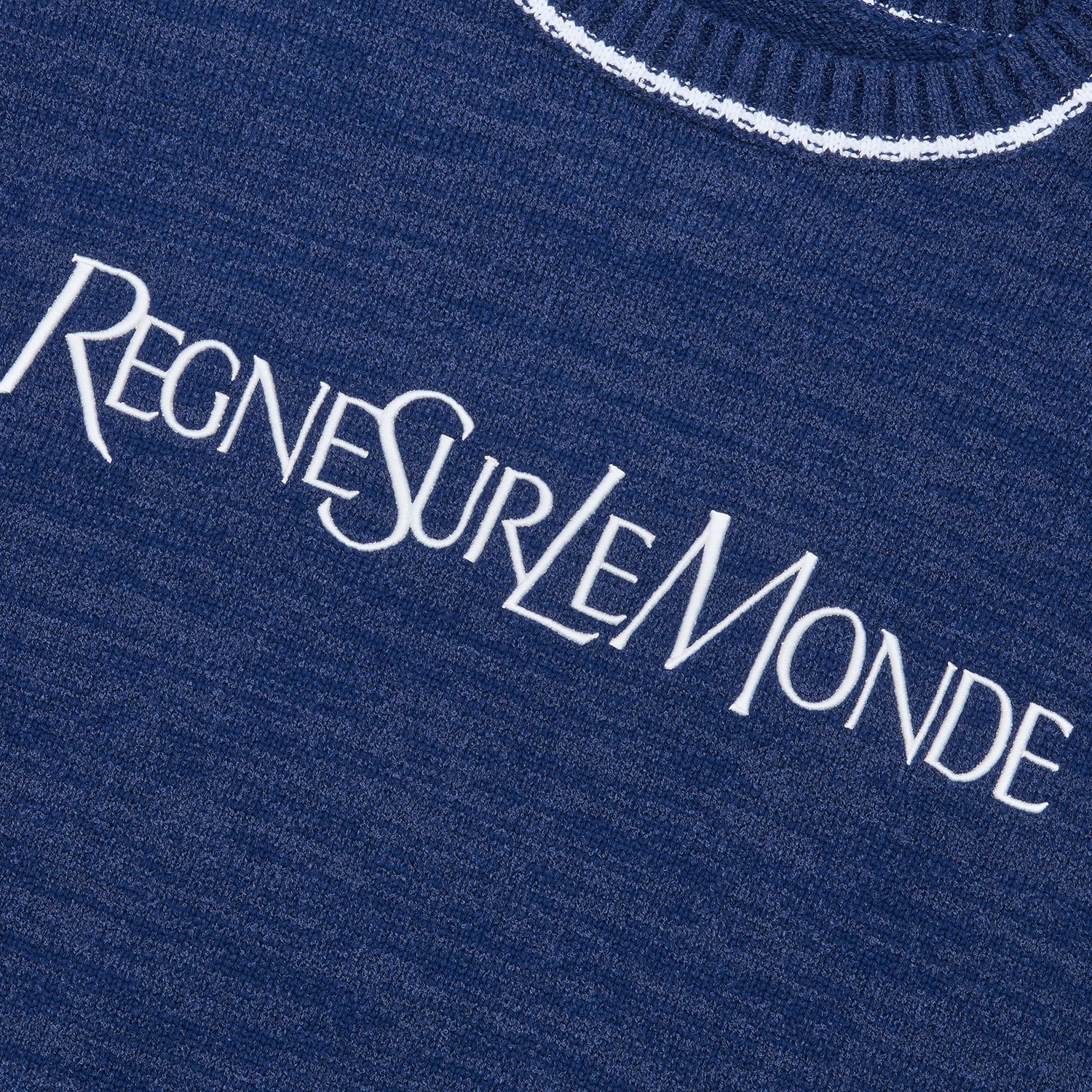RSLM KNIT CREWNECK [NAVY] CRTZRTW