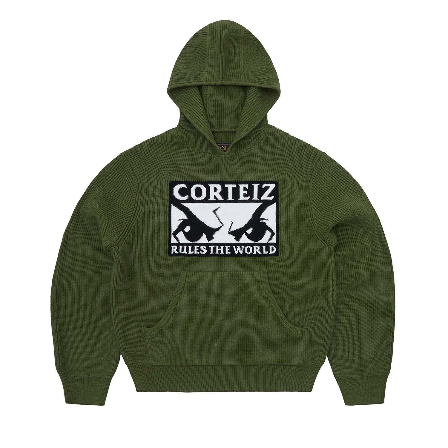 HUEY KNIT HOODIE [OLIVE] CRTZRTW