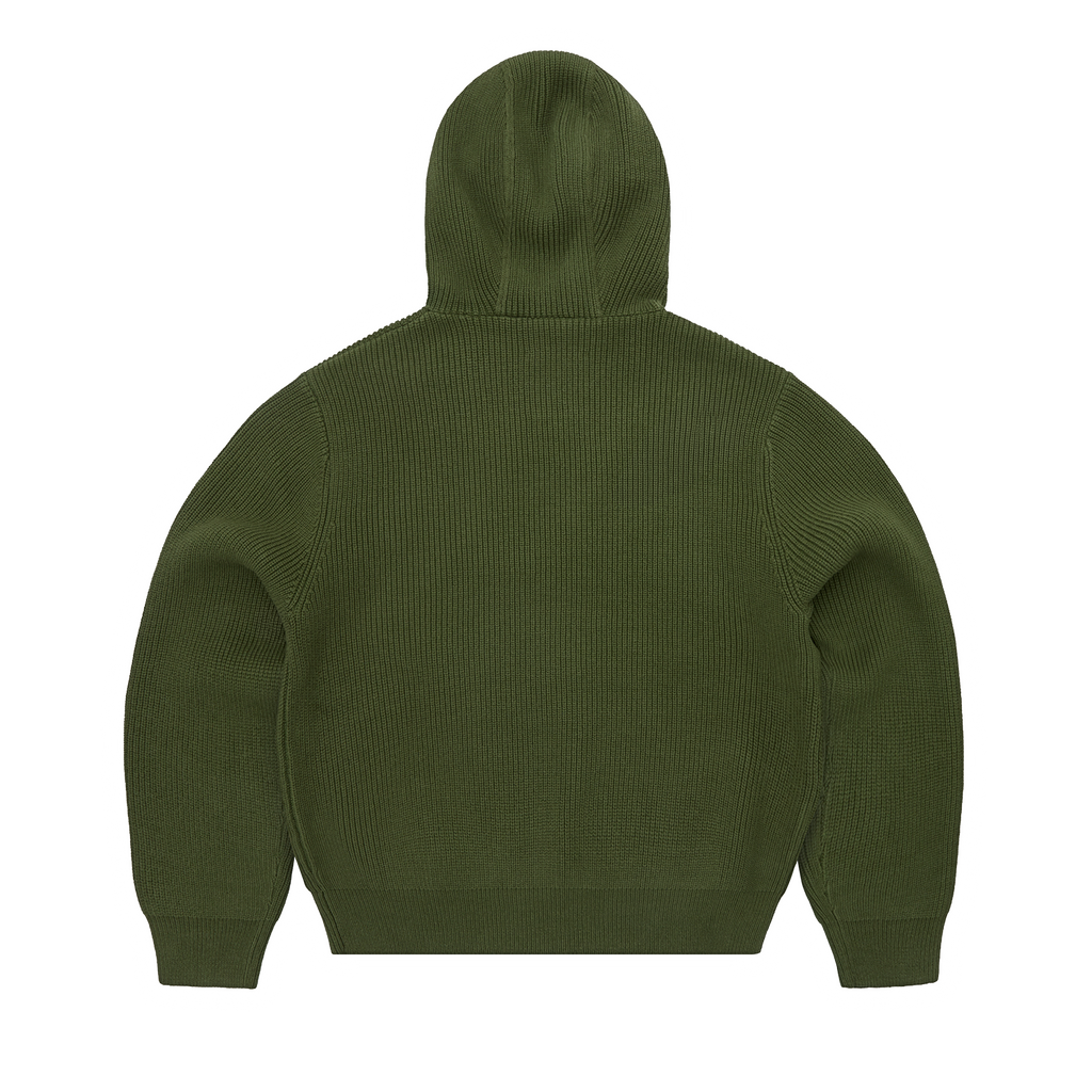 HUEY KNIT HOODIE [OLIVE] CRTZRTW