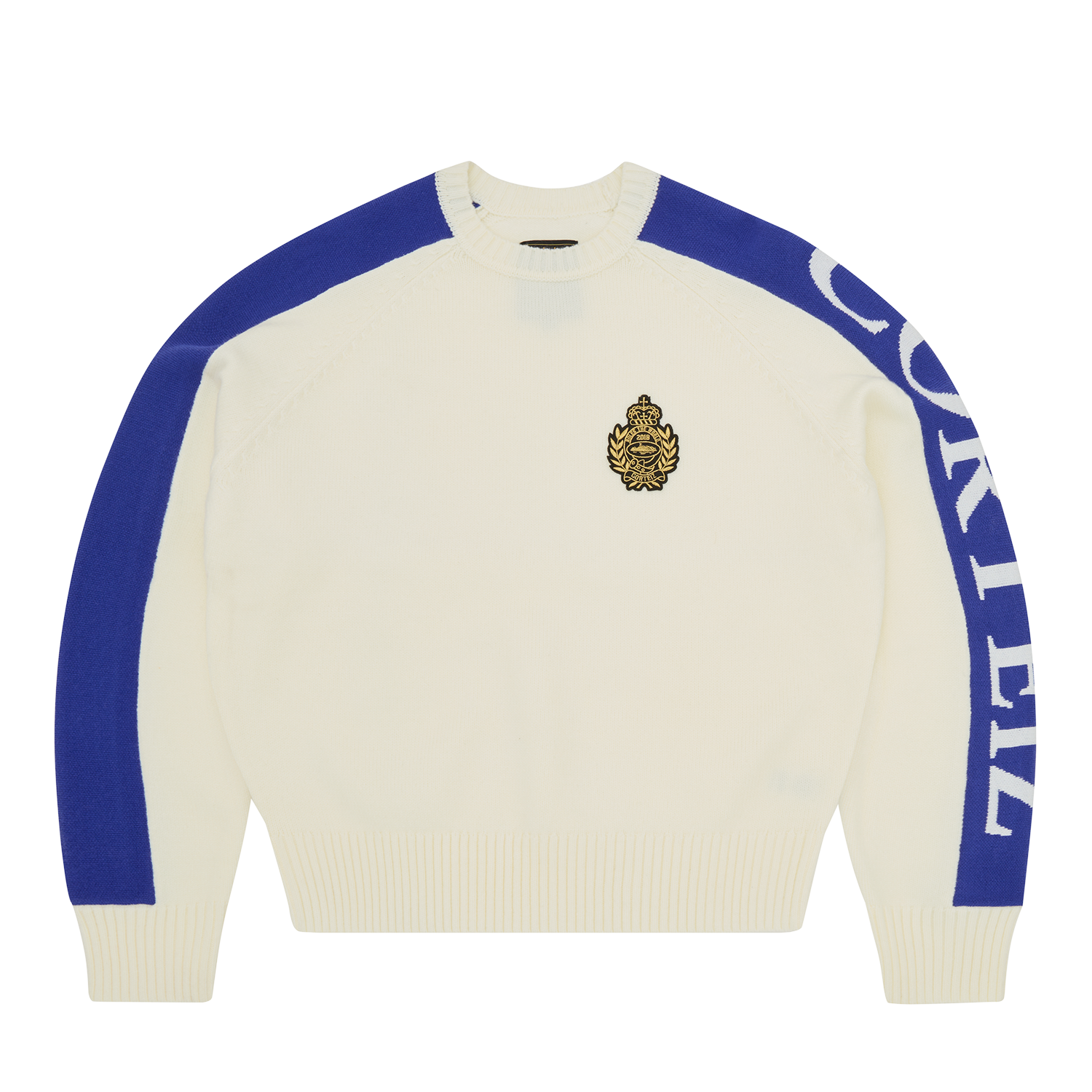 VVS PANEL KNIT SWEATER [CREAM] CRTZRTW