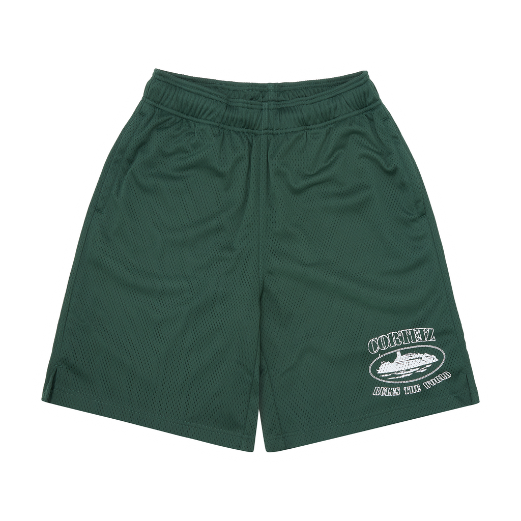 OG ALCATRAZ MESH SHORT [FOREST GREEN] CRTZRTW