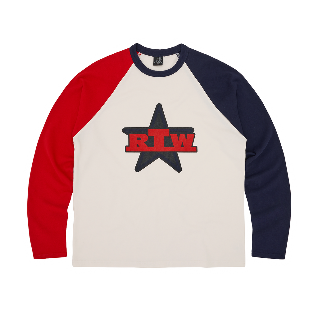 RTW STAR RAGLAN LS [NAVY/RED] CRTZRTW