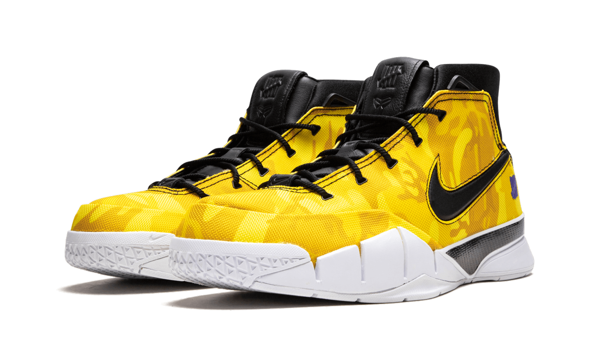 Nike Kobe 1 Protro UNDFTD PE "LeBron PE/Yellow Camo" BV1207 901
