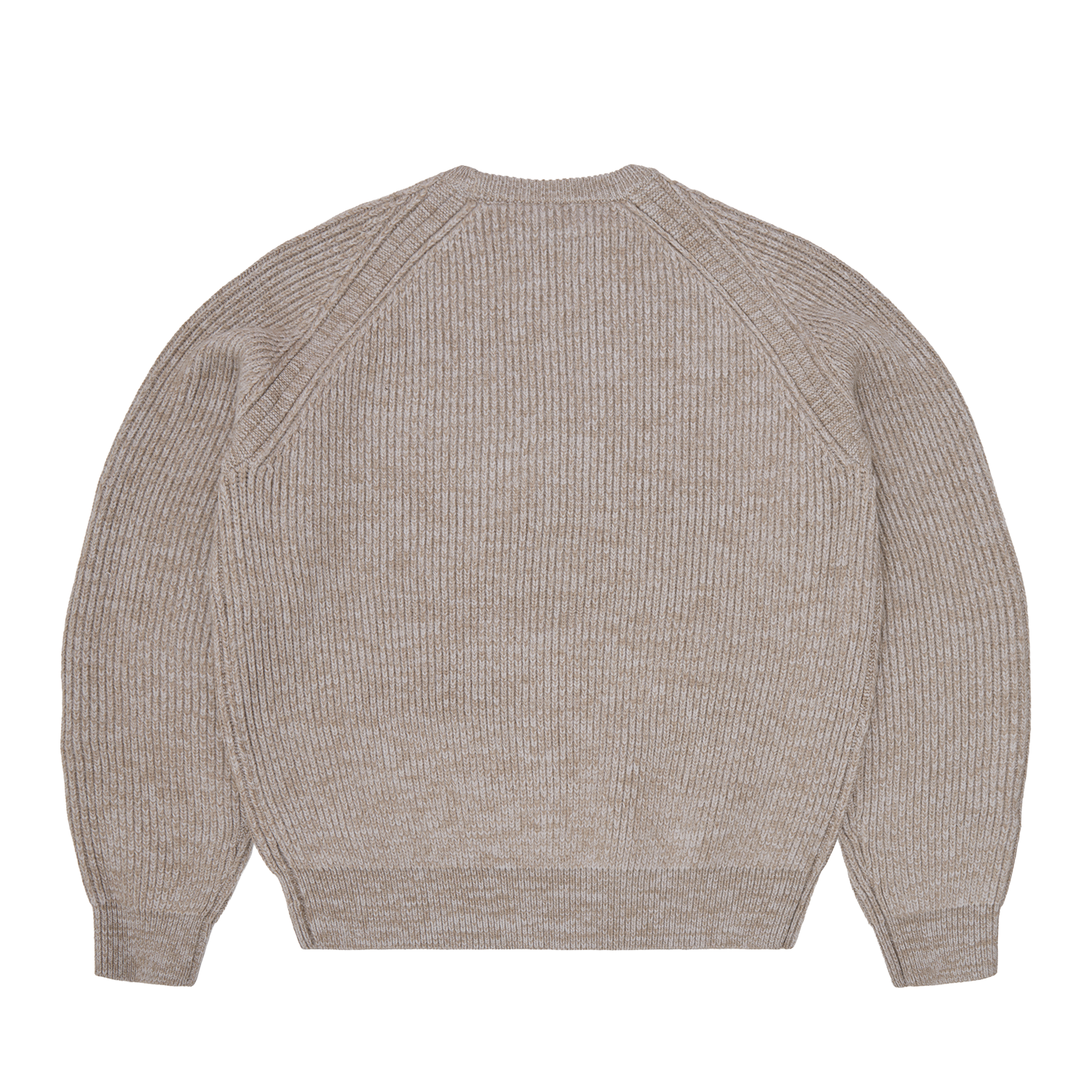 SCRIPT POCKET KNIT SWEATER [OATMEAL] CRTZRTW