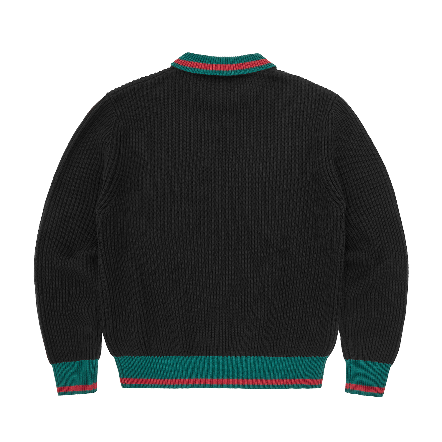 GIANNI KNIT POLO SWEATER [BLACK] CRTZRTW