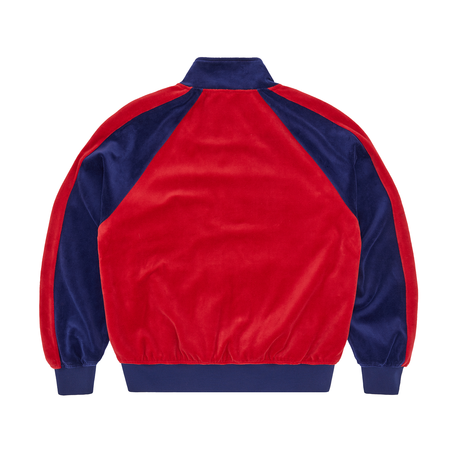 PISTA VELOUR TRACK JACKET [NAVY/RED] CRTZRTW