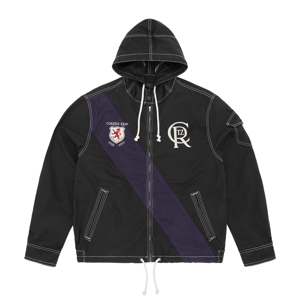 SHIELD CREST TWILL JACKET [BLACK] CRTZRTW