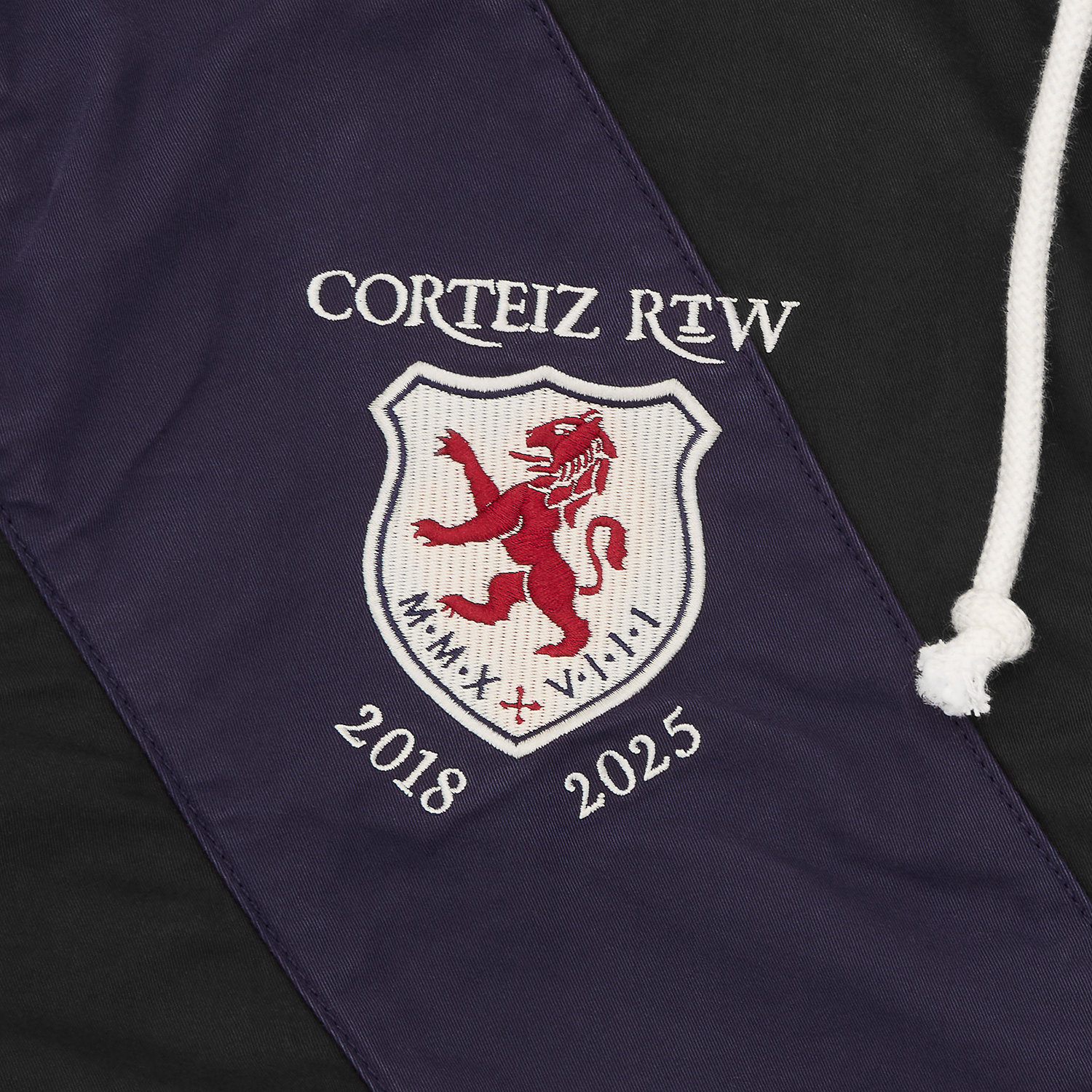 SHIELD CREST TWILL JACKET [BLACK] CRTZRTW