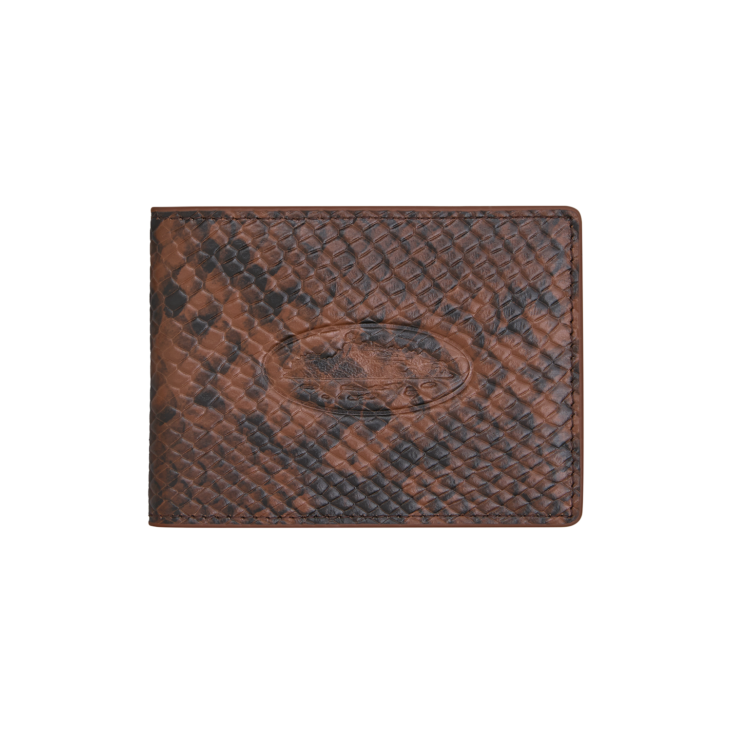 ISLAND LEATHER CARD HOLDER [BROWN SNAKE] CRTZRTW