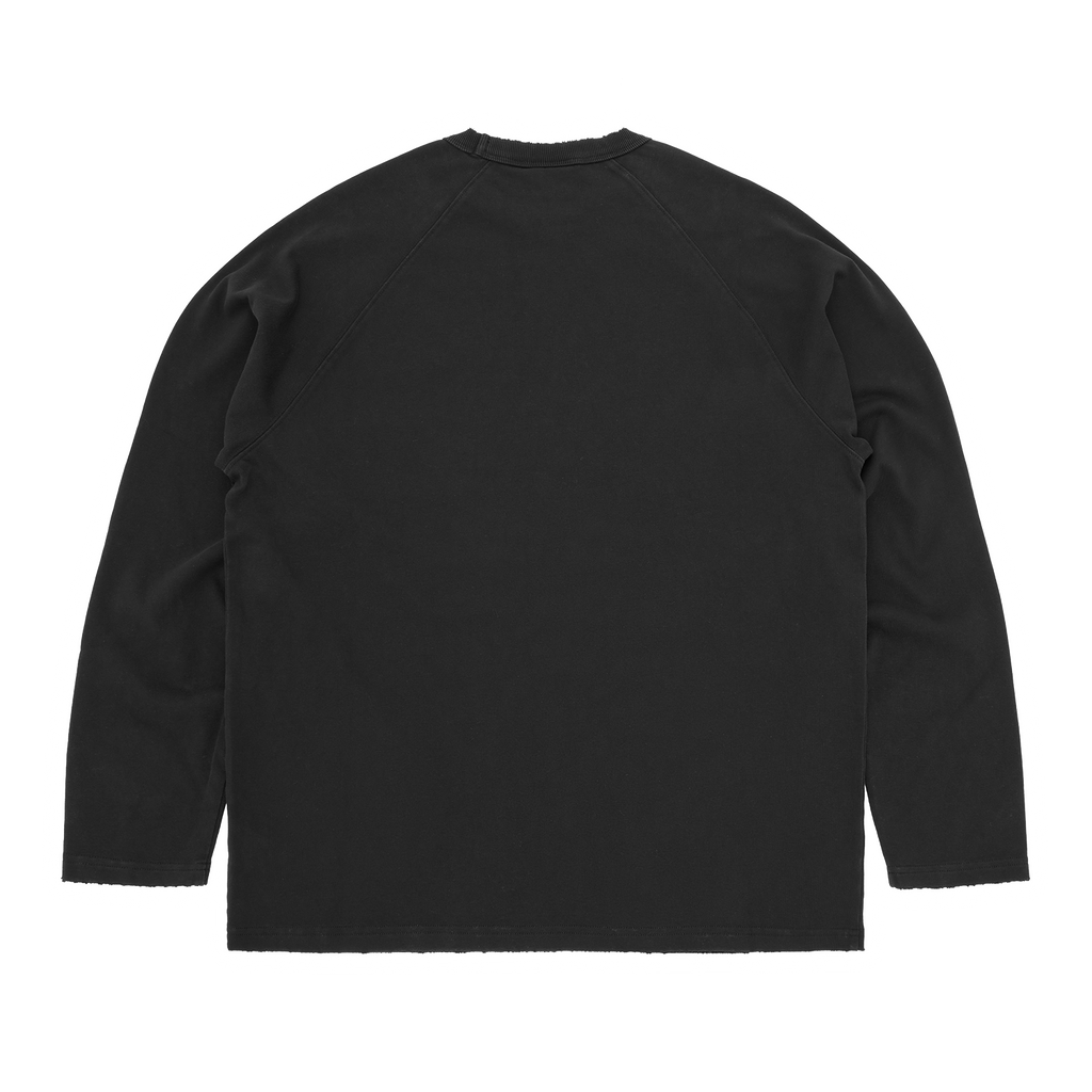 SOPHOMORE RAGLAN LS [BLACK] CRTZRTW