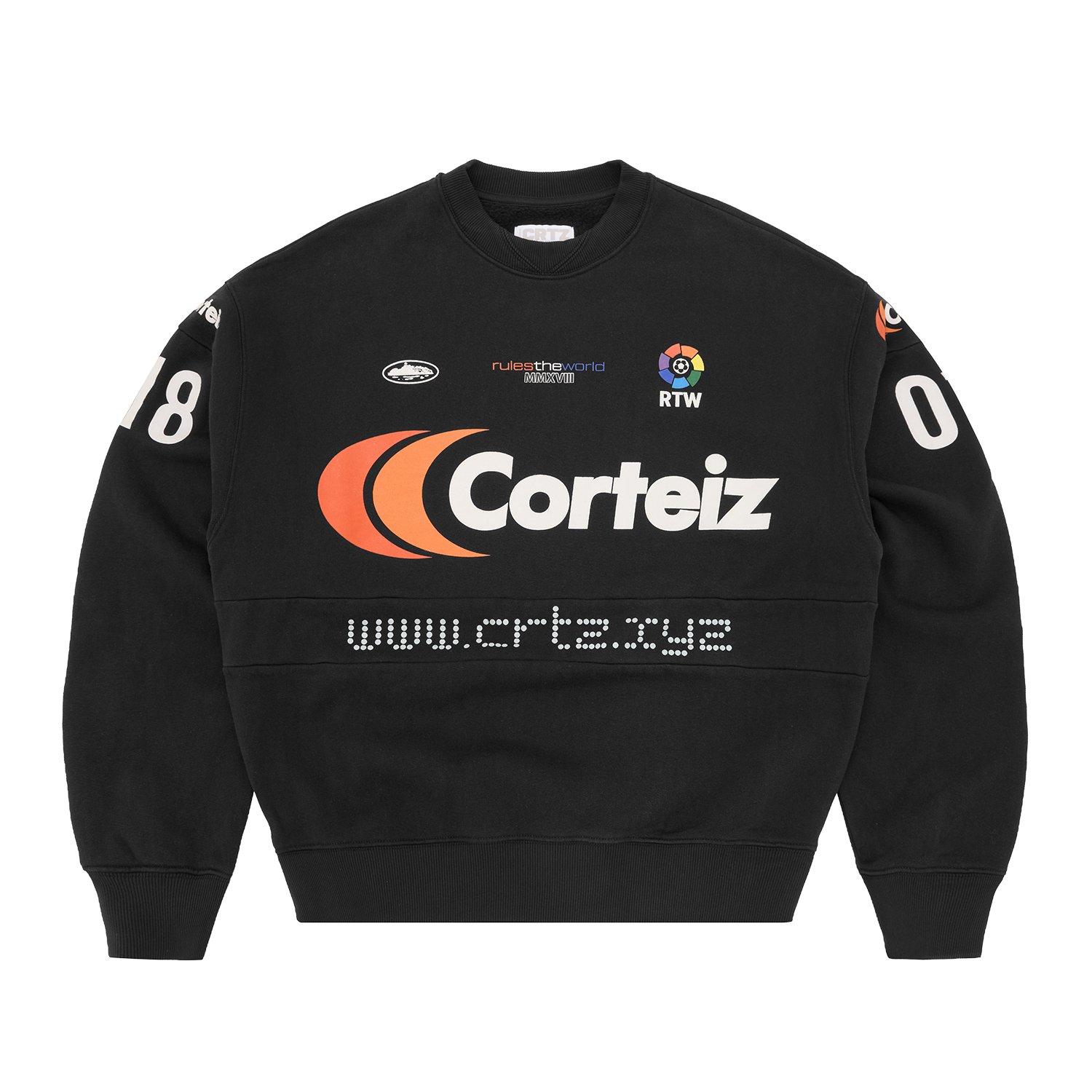 SPONSORS TRAINING CREWNECK [BLACK] CRTZRTW