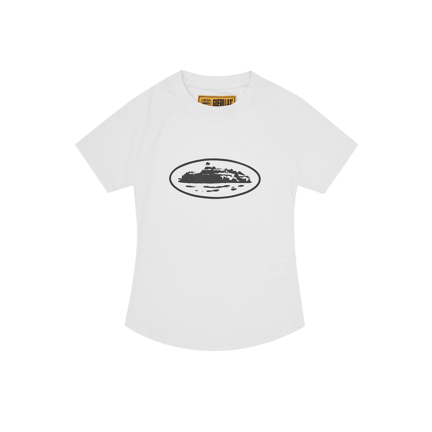 Corteiz WMNS ALCATRAZ BABY TOP [WHITE & BLACK] CRTZRTW