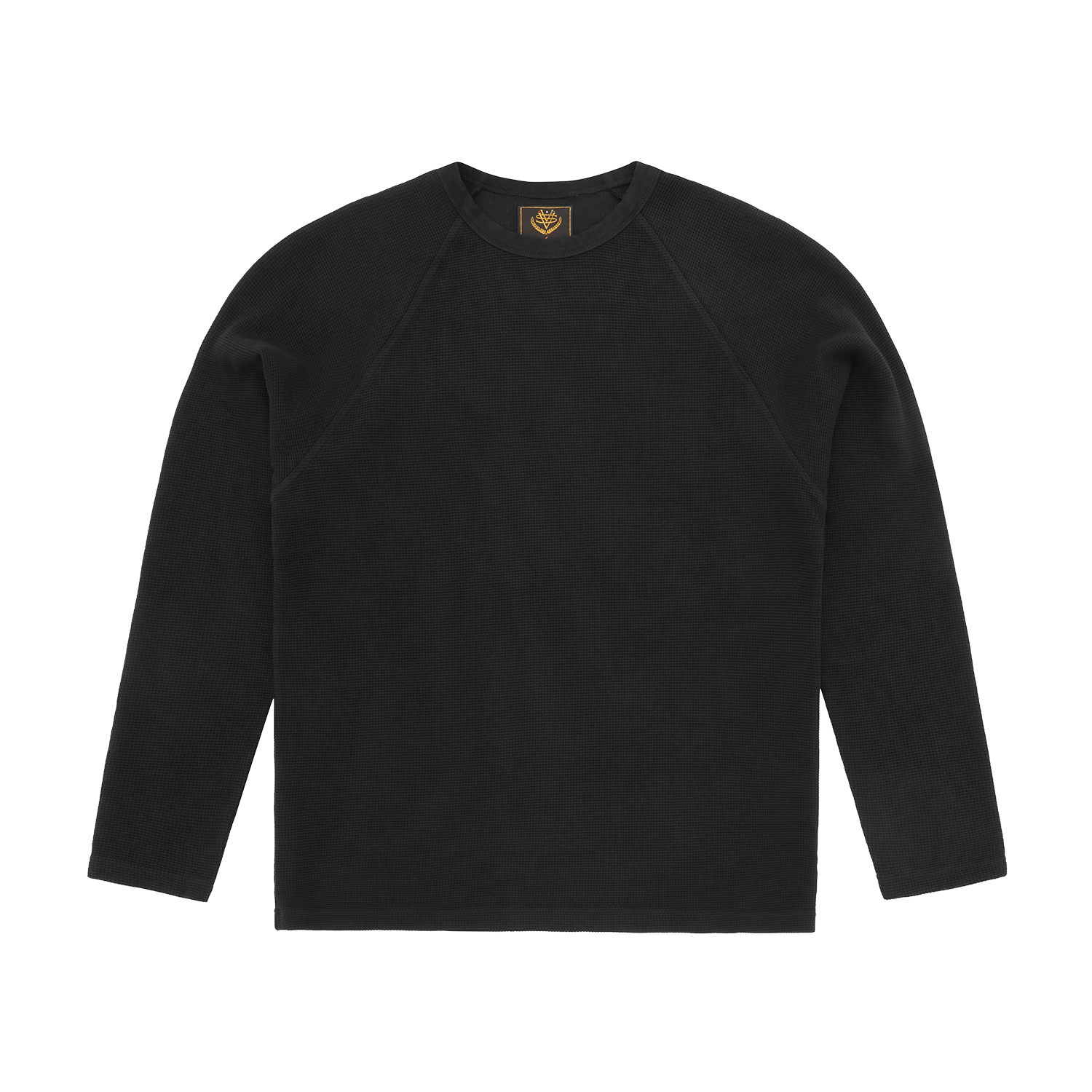 STAR RAGLAN WAFFLE THERMAL [BLACK] CRTZRTW