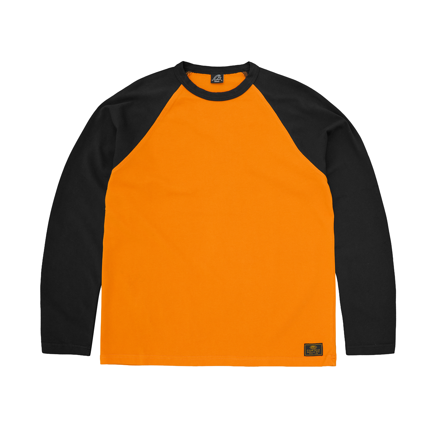 STENCIL RAGLAN LS [ORANGE/BLACK] CRTZRTW